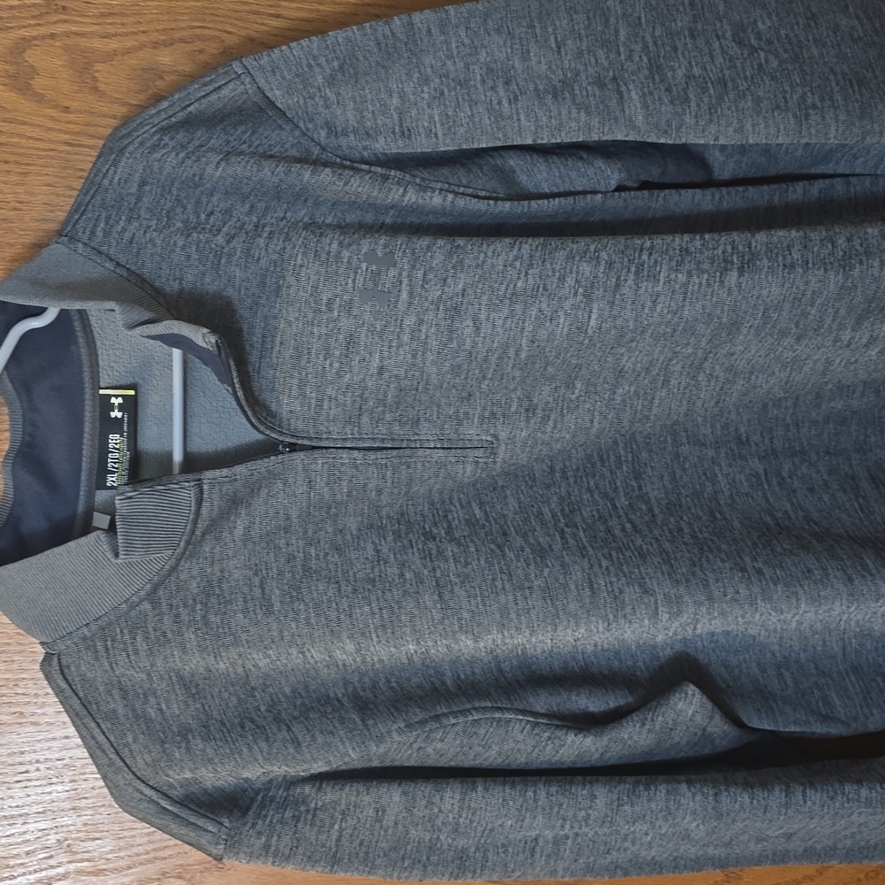 Under Armour Gray XXL Quarter Zip